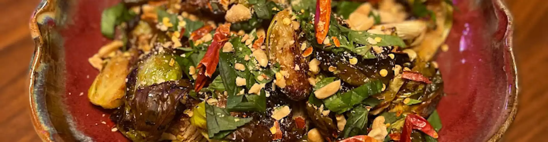 Holiday Sides-令人上癮的球芽甘藍和烤紅薯配Chimichurri醬 - Online Class by Jess Toliver