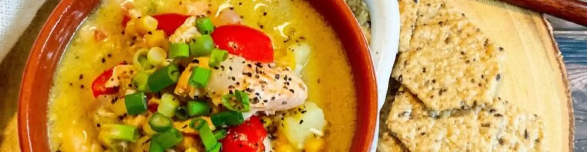 Instant Pot Series- Part 3 Salmon Chowder - Online Class by Jess Toliver